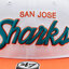 47 Brand Kšiltovka 47 Brand NHL San Jose Sharks Script Side Two Tone '47 CAPTAIN H-SSSTT22WBP-WH White