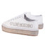 LOVE MOSCHINO Espadrile LOVE MOSCHINO JA10403G0AJA0100 Bianco