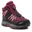 CMP Trekingová obuv CMP Kids Rigel Mid Trekking Shoe Wp 3Q12944 Prugna/Peach 05HM