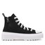 Converse Sneakers aus Stoff Converse Ctas Lugged Lift Hi A03011C Black/Black/White