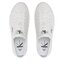 Calvin Klein Jeans Teniși Calvin Klein Jeans Vulc Flatform Essential Mono YW0YW01030 White YBR