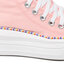 Converse Plátenky Converse Ctas Move Hi 272853C Storm Pink/Washed Indigo/White