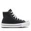 Converse Teniși Converse Ctas Eva Lift Hi 272855C Black/White/Black