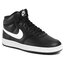 Nike Topánky Nike Court Vision Mid CD5436 001 Black/White