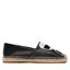 KARL LAGERFELD Espadrile KARL LAGERFELD KL80111A Black Lthr
