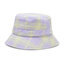 Karl Kani Pălărie Karl Kani Signature Reversible Check Bucket Hat 7015488 Purple/Light Sand