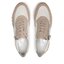 Rieker Sneakersy Rieker N7400-80 Weiss Kombi