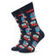 Happy Socks Set di 3 paia di calzini lunghi da bambini Happy Socks XKHDY08-0200 Multicolore
