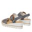Rieker Sandali Rieker 67476-14 Blau Kombi