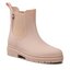 Tommy Hilfiger Cizme de cauciuc Tommy Hilfiger Matt Ankle Rainboot Wth Elastic FW0FW06897 Misty Blush TRY