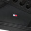 Tommy Hilfiger Sneakers Tommy Hilfiger Iconic Leather Vulc Punched FM0FM04166 Black BDS