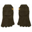 Vibram Fivefingers Rövid unisex zoknik Vibram Fivefingers Athletic No Show S18N01 Military Green