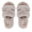 MICHAEL Michael Kors Пантофи MICHAEL Michael Kors Scarlett Slipper 40R2SCFP4D Aluminium