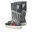 Boatilus Gummistiefel Boatilus Nautic Rain Boot VAR.126 Zebra Grey