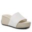 Calvin Klein Jeans Чехли Calvin Klein Jeans Wedge Block Sandal Su Con YW0YW01015 Ancient White YBH