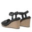 Calvin Klein Espadrilky Calvin Klein Wedge 70HH HW0HW01499 Ck Black BEH