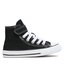 Converse Sneakers aus Stoff Converse Ctas 1V Hi 372883C Black/Natural/White