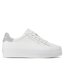 Calvin Klein Jeans Сникърси Calvin Klein Jeans Vulc Flatform Laceup Ny Refl Wn YW0YW01220 Bright White/Reflective YBR