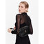 Patrizia Pepe Дамска чанта Patrizia Pepe 8B0101/L001 K118 Black/Light Gold