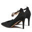 Baldowski Stilettos Baldowski D03803-2835-002 Zamsz czarny