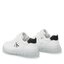 Calvin Klein Jeans Sneakers Calvin Klein Jeans Low Cut Lace Up Sneaker V3X9-80554-1355100- M White 100-
