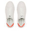 Calvin Klein Jeans Сникърси Calvin Klein Jeans Chunky Cupsole Mono Lth YM0YM00681 Bright White/Cherry Tomato 0K5