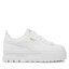 Puma Сникърси Puma Mayze Lth Jr 384527 Puma White/Puma Team Gold
