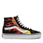 Vans Sneakersy Vans Sk8-Hi Reissue VN0A2XSBPHN1 (Flame) Black/Black/Tr Wht