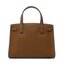 Tory Burch Sac à main Tory Burch Walker Small Satchel 73625 Bistro Brown 244