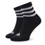 adidas 3 pár uniszex hosszú szárú zokni adidas 3S C Spw Mid 3P IC1317 Black/White