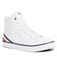 Tommy Hilfiger Sneakersy Tommy Hilfiger Th Hi Vulc Core Lth FM0FM04816 White YBS