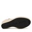 Calvin Klein Jeans Обувки Calvin Klein Jeans Wedge Sandal Close Toe Ess YW0YW01194 Ancient White YBH