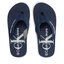 Calvin Klein Jeans Flip-flops Calvin Klein Jeans Logo Print Flip Flop V3B8-80155-0058 M Blue 800