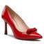 Sagan High Heels Sagan 4911 Czerwony Lakier/Welur 248