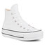 Converse Кецове Converse Ctas Lift Clean Hi 561676C White/Black/White