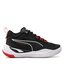 Puma Обувки Puma Playmaker Jr 387353 01 Jet Black/Blackc/White/Red