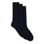 Hugo Sada 3 párů pánských vysokých ponožek Hugo 50493253 Dark Blue 401