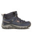 Keen Туристически Keen Targhee III Mid Wp Women 1026863 Vintage Indigo/Peachy Keen