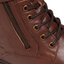 Jack&Jones Kozačky Jack&Jones Jfwholland 12217007 Cognac
