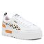 Puma Pantofi Puma Mayze Wild Jr 385696 05 Puma White/Desert Clay