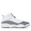 Nike Pantofi Nike Jordan 6 Rings 322992 121 White/Cool Grey/White
