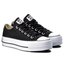 Converse Teniși Converse Ctas Lift Ox 560250C Black/White/White