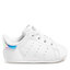 adidas Обувки adidas Stan Smith Crib FY7892 Ftwwht/Ftwwht/Silvmt