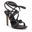 Tommy Hilfiger Sandalias Tommy Hilfiger High Heel Strappy Sandal FW0FW06666 Black BDS