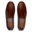 Clarks Μοκασίνια Clarks Markman Plain 261587037 Dark Tan Leather