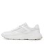 Calvin Klein Sneakers Calvin Klein Low Top Lace Up Mix HM0HM00901 White/Light Grey 0K8