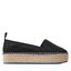 Calvin Klein Jeans Espadrilles Calvin Klein Jeans Flatform Espadrille Soft Ny YW0YW00989 Black BDS
