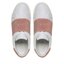 Calvin Klein Сникърси Calvin Klein Cupsole Slip On HW0HW01352 White/Cafe Au Lait 0LB