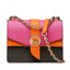 MICHAEL Michael Kors Kabelka MICHAEL Michael Kors Greenwich 32S1GGRC0B Apricot Mlti