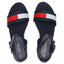 Tommy Hilfiger Espadrilles Tommy Hilfiger Rope Wedge Sandal T3A2-31053-0048Y004 M Blue/White/Red Y004